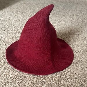 Whimsical wool blend hat